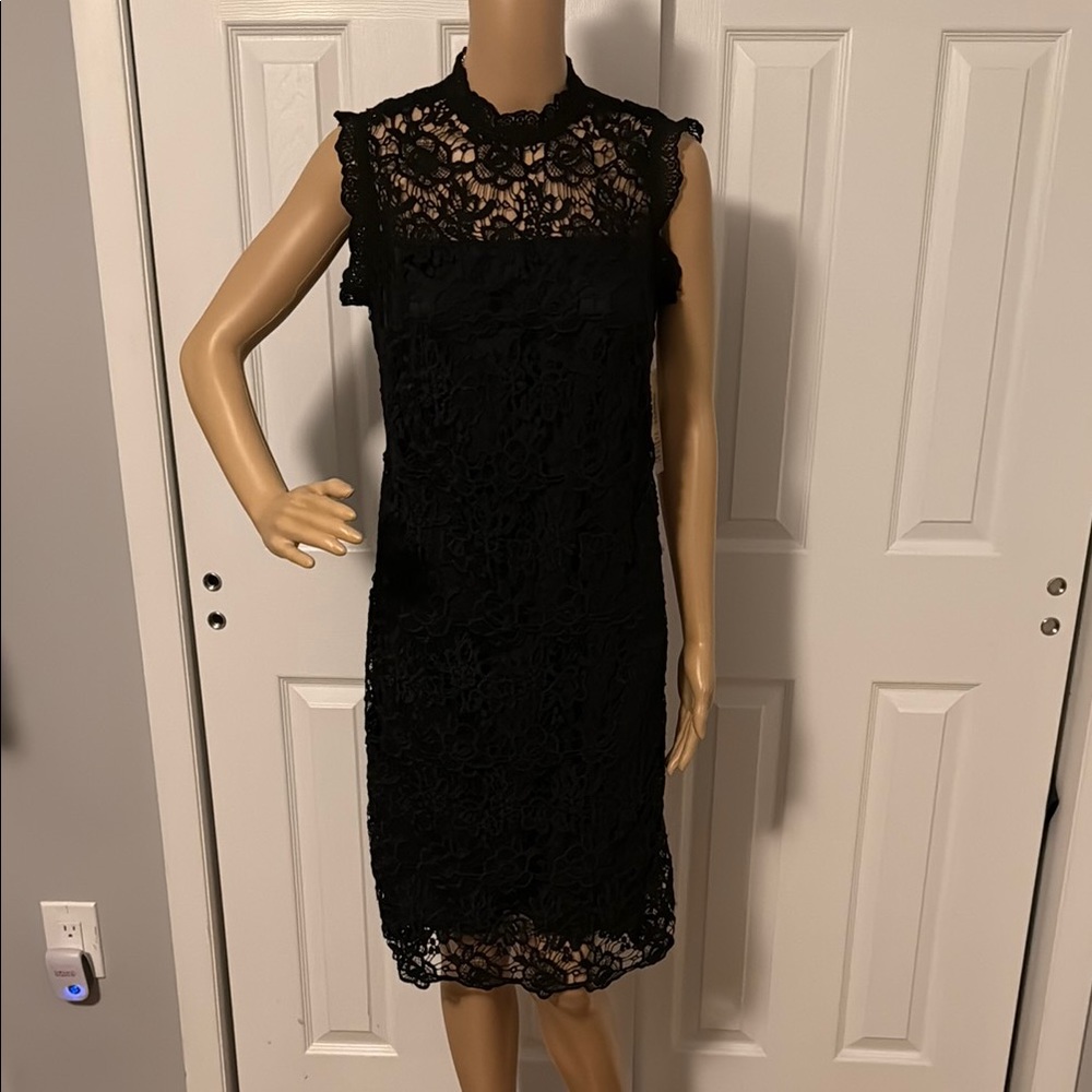 Nanette Lepore Black Lace Dress BNWT size 6
